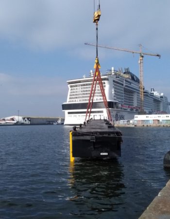 Outer harbour and pontoons – Port of Saint Nazaire (EDF)